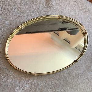 Vintage Mirrored Tray